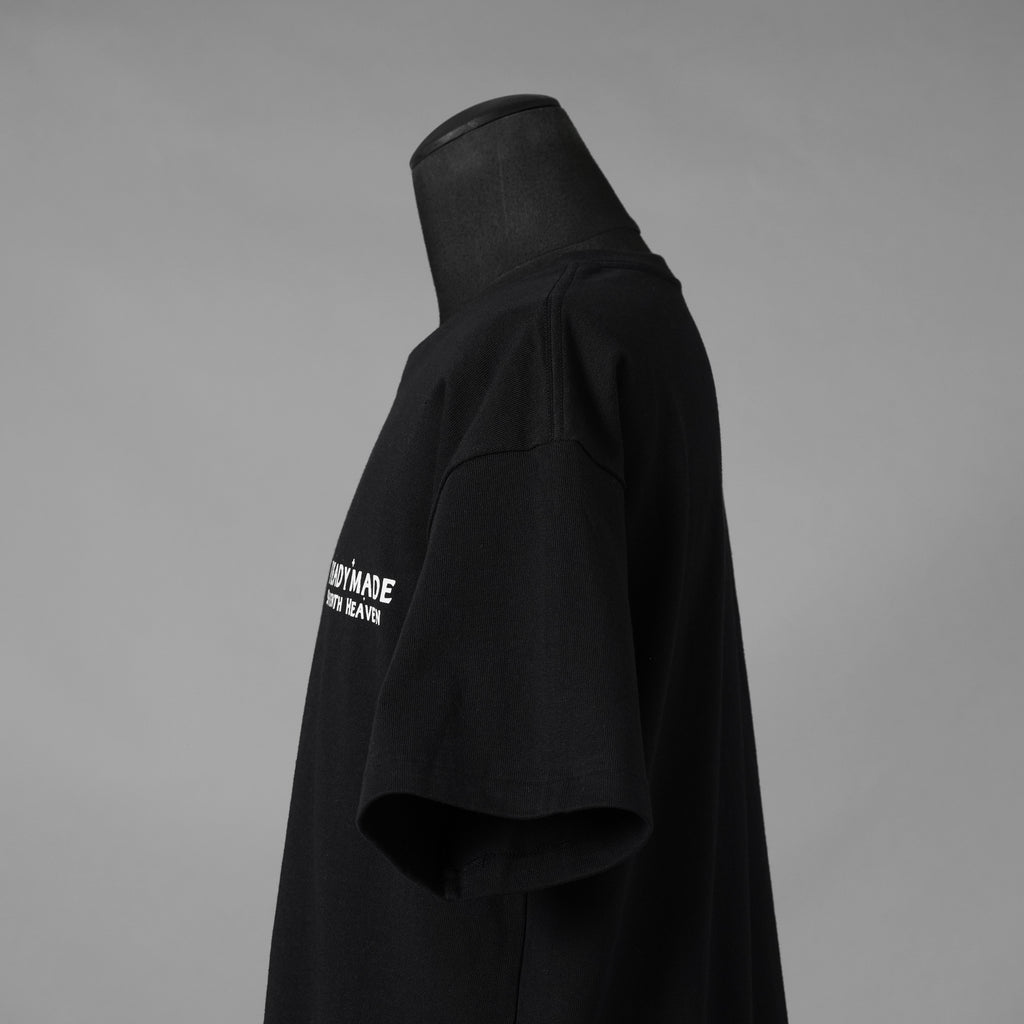 READYMADE レディメイド × SEVENTH HEAVEN セブンスヘブン / 美品 20SS コラボ 半袖Tシャツ / ahg8796 16C001 / size M (BLACK) 352160-in-ue