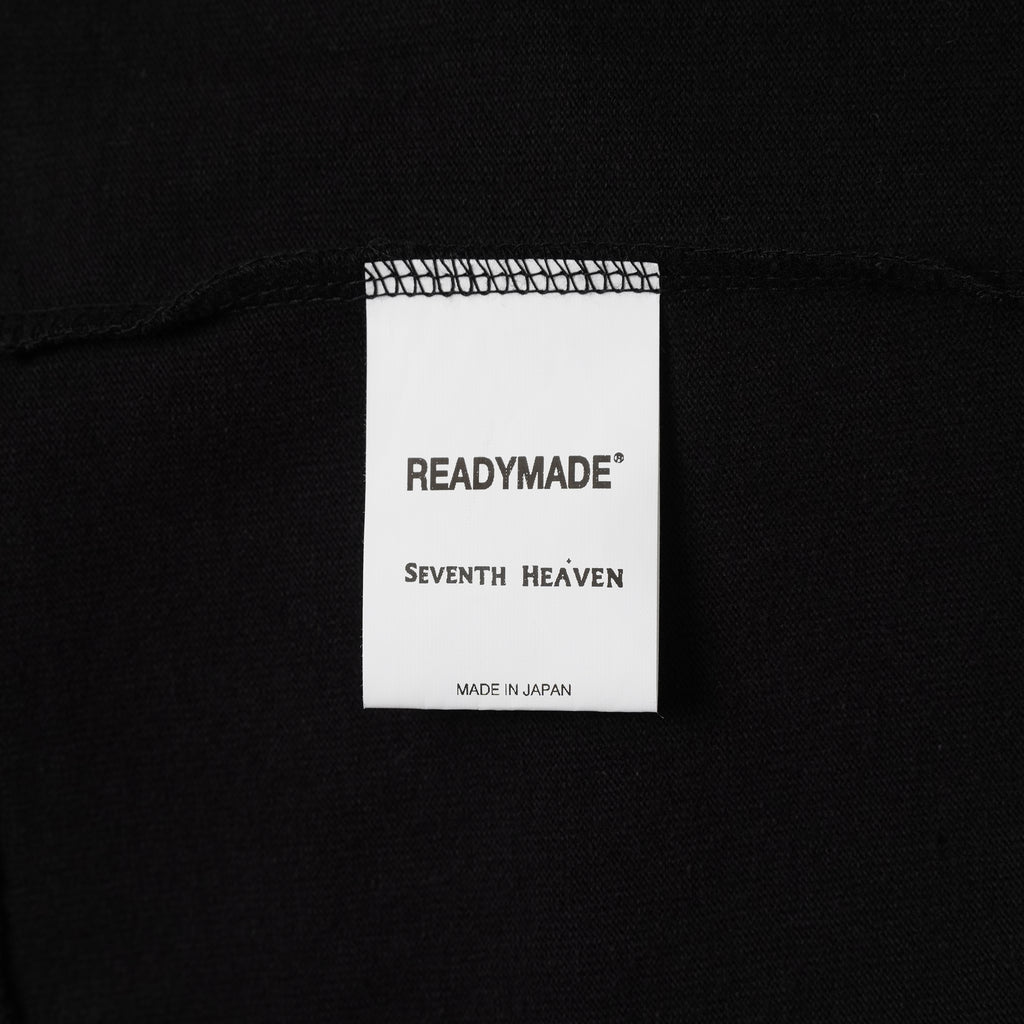 READYMADE レディメイド × SEVENTH HEAVEN セブンスヘブン / 美品 20SS コラボ 半袖Tシャツ / ahg8796 16C001 / size M (BLACK) 352160-in-ue