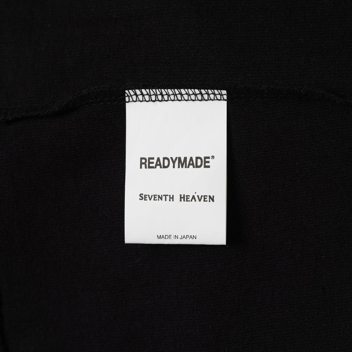 READYMADE レディメイド × SEVENTH HEAVEN セブンスヘブン / 美品 20SS コラボ 半袖Tシャツ / ahg8796 16C001 / size M (BLACK) 352160-in-ue