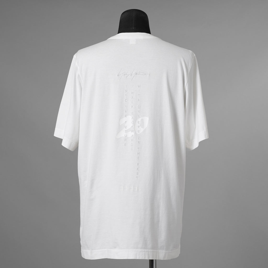 Y-3adidas ワイスリー / 22SS 設立20周年 U CH1 COMMERATIVE SS TEE コメモラティブ 半袖Tシャツ / size M (WHITE) 352161-in-ue