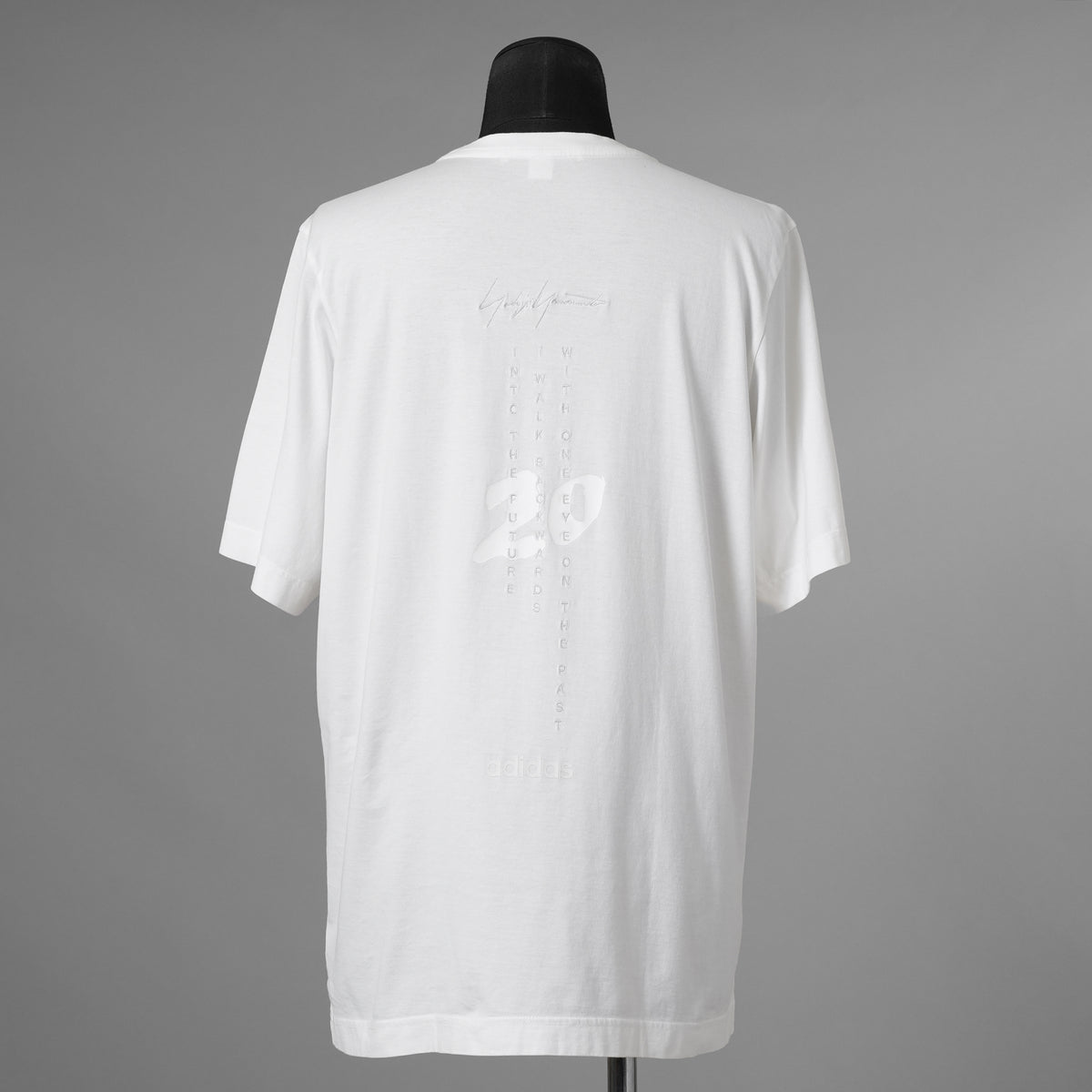Y-3adidas ワイスリー / 22SS 設立20周年 U CH1 COMMERATIVE SS TEE コメモラティブ 半袖Tシャツ / size M (WHITE) 352161-in-ue