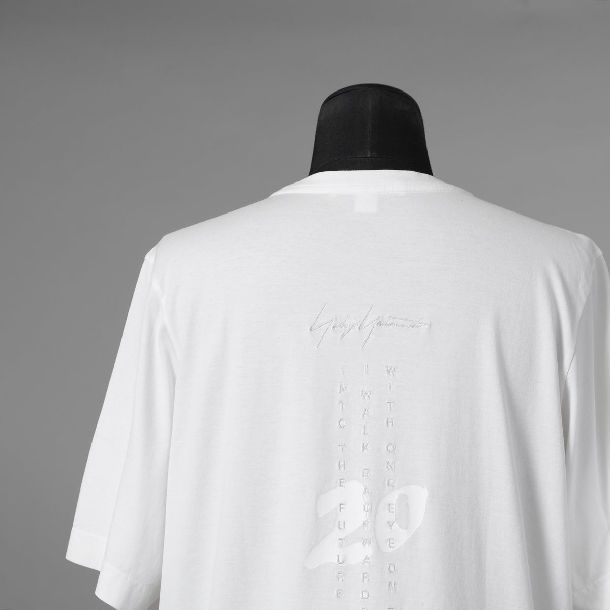 Y-3adidas ワイスリー / 22SS 設立20周年 U CH1 COMMERATIVE SS TEE コメモラティブ 半袖Tシャツ / size M (WHITE) 352161-in-ue