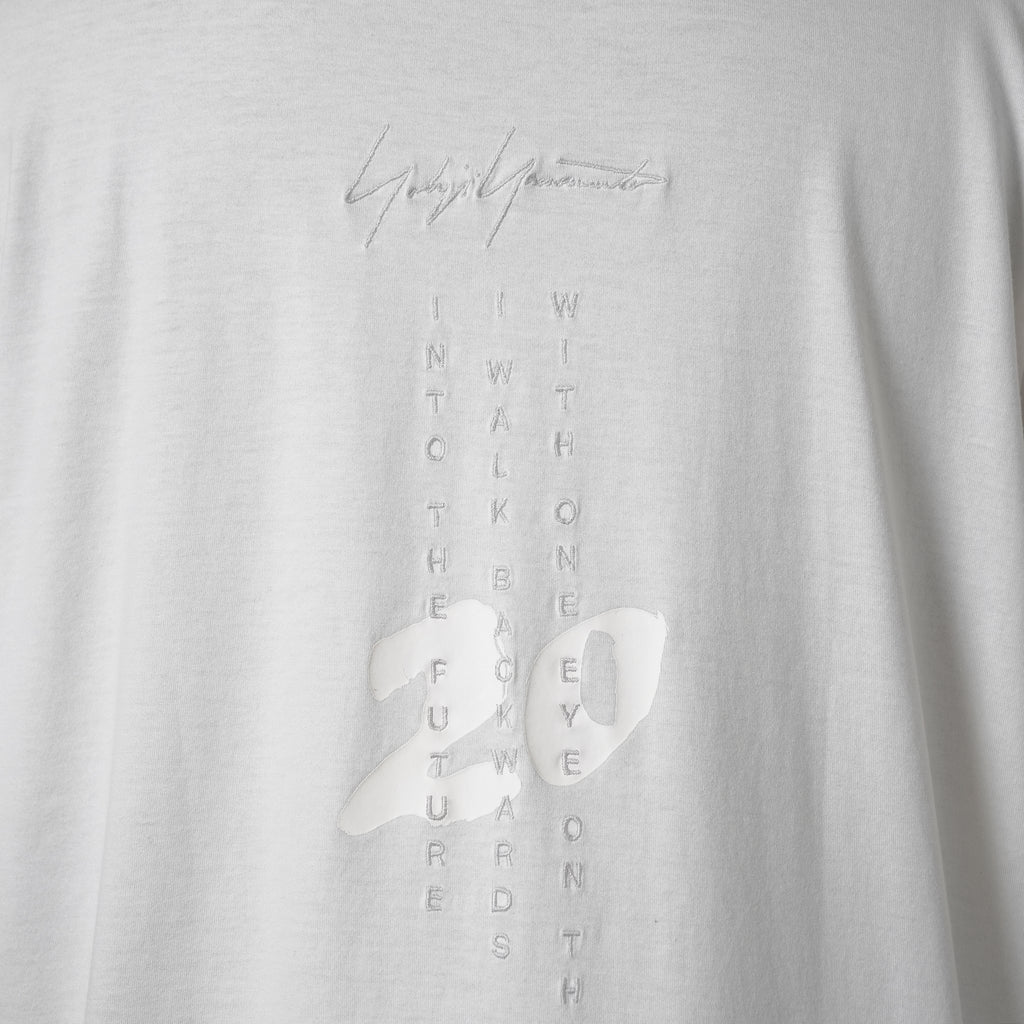 Y-3adidas ワイスリー / 22SS 設立20周年 U CH1 COMMERATIVE SS TEE コメモラティブ 半袖Tシャツ / size M (WHITE) 352161-in-ue