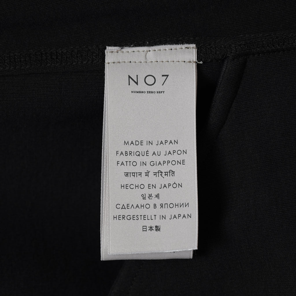 N/07 エヌゼロナナ / 美品 25AW 2TUCKS EASY SHORTS RIBBED CARDBOARD KNIT JERSEY ショートパンツ / L0-PT-011 / size ONE SIZE (BLACK)  352163-uen