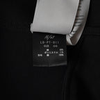 N/07 エヌゼロナナ / 美品 25AW 2TUCKS EASY SHORTS RIBBED CARDBOARD KNIT JERSEY ショートパンツ / L0-PT-011 / size ONE SIZE (BLACK)  352163-uen