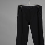 m.a+ エムエークロス / 美品 26SS 6 pocket tight pants パンツ/ 26S-P1330 MJP1 / size 46 (BLACK) 352164-uen