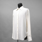 TOM FORD トム フォード / White Dotted Dress Shirt 長袖シャツ / 4FT390 / size 40 (IVORY)