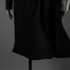 sacai サカイ / 23AW 美品 ウール×ポリエステル ワンピース / 23-06951 / size 1 (BLACK×WHITE）レディース