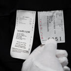 sacai サカイ / 23AW 美品 ウール×ポリエステル ワンピース / 23-06951 / size 1 (BLACK×WHITE）レディース