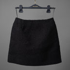 Louis Vuitton ルイヴィトン/ 22AW 美品 ブークレ ウール スカート / FNJU86Q23 / size 38 (BLACK) レディース