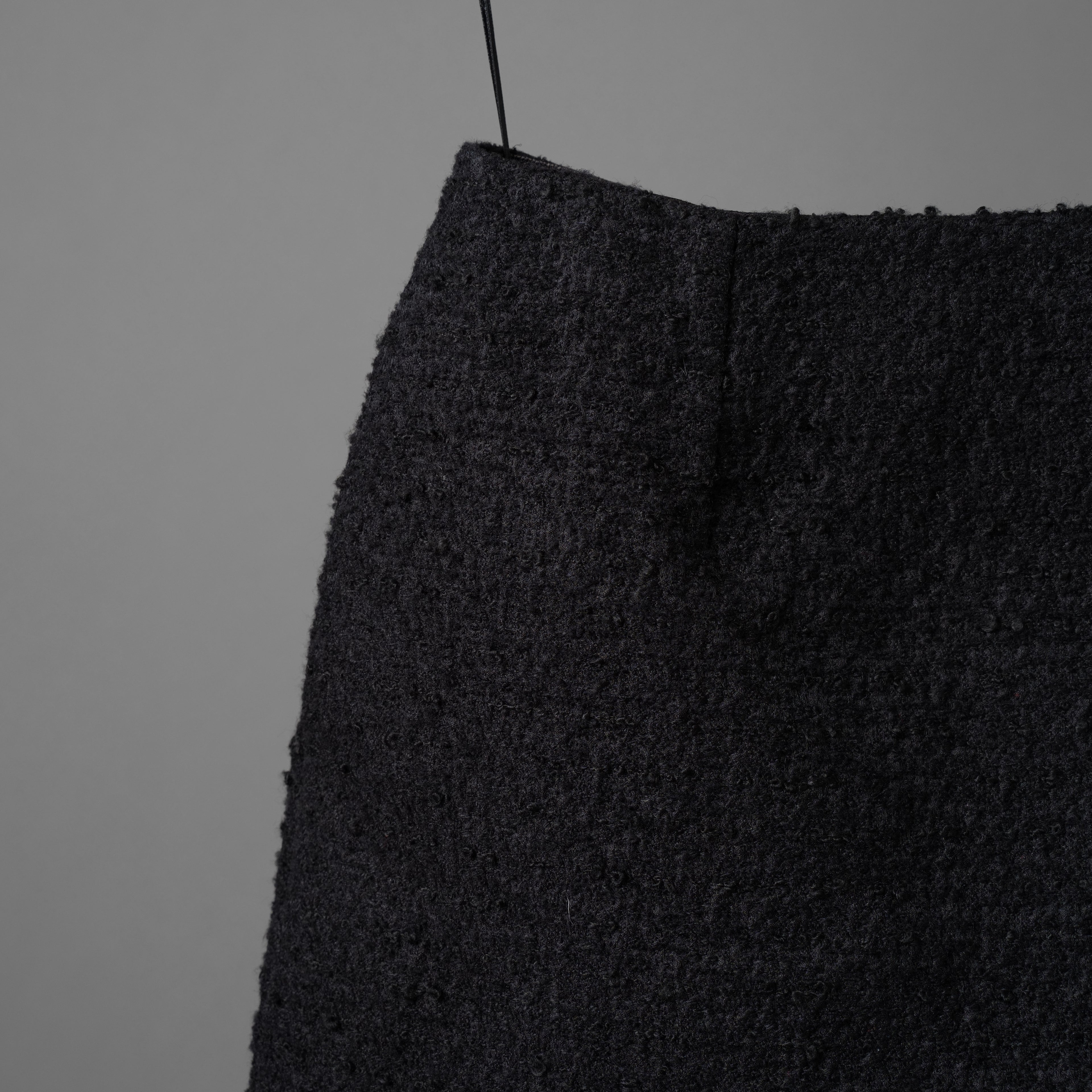 Louis Vuitton ルイヴィトン/ 22AW 美品 ブークレ ウール スカート / FNJU86Q23 / size 38 (BLACK) レディース