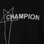 RICK OWENS x Champion リックオウエンス x チャンピオン / 美品 25SS Micro Tatlin T-Shirt マイクロ・タトリン ノースリーブ  Tシャツ / CM01E1666-CHFE / size S (BLACK) 352169-in-ue