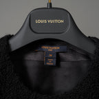 Louis Vuitton ルイヴィトン/ 22AW 美品  ウール モヘヤ パール ベスト / FNTO78 RG6 / size38 (BLACK) レディース