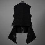 Louis Vuitton ルイヴィトン/ 22AW 美品  ウール モヘヤ パール ベスト / FNTO78 RG6 / size38 (BLACK) レディース