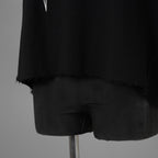 RICK OWENS x Champion リックオウエンス x チャンピオン / 美品 25SS Micro Tatlin T-Shirt マイクロ・タトリン ノースリーブ  Tシャツ / CM01E1666-CHFE / size S (BLACK) 352169-in-ue