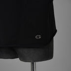 RICK OWENS x Champion リックオウエンス x チャンピオン / 美品 25SS Micro Tatlin T-Shirt マイクロ・タトリン ノースリーブ  Tシャツ / CM01E1666-CHFE / size S (BLACK) 352169-in-ue
