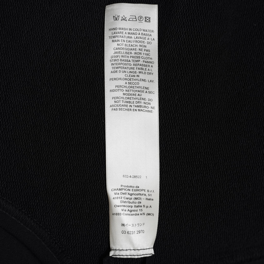 RICK OWENS x Champion リックオウエンス x チャンピオン / 美品 25SS Micro Tatlin T-Shirt マイクロ・タトリン ノースリーブ  Tシャツ / CM01E1666-CHFE / size S (BLACK) 352169-in-ue