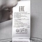 DIESEL ディーゼル / 美品 23AW S-DRINN デニムプリント加工 サテン 長袖シャツ / size 50 (BLUE)