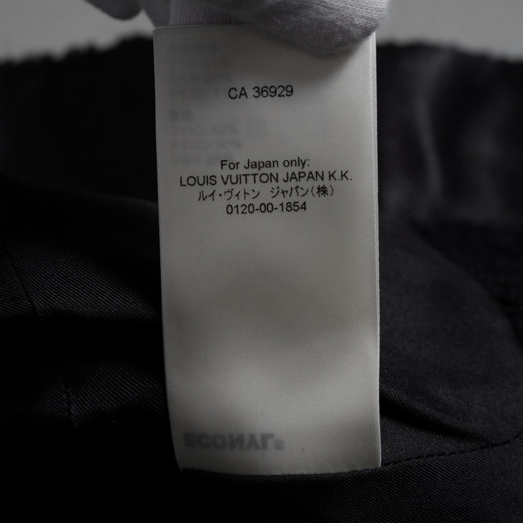 Louis Vuitton ルイヴィトン/ 22AW 美品  ウール モヘヤ パール ベスト / FNTO78 RG6 / size38 (BLACK) レディース