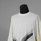 RICK OWENS リックオウエンス / 美品 25SS Jumbo SS "Holding Hands" T-Shirt 半袖Tシャツ / RR01E5238JNCP3 / size XS (NATURAL) 352170-in-ue