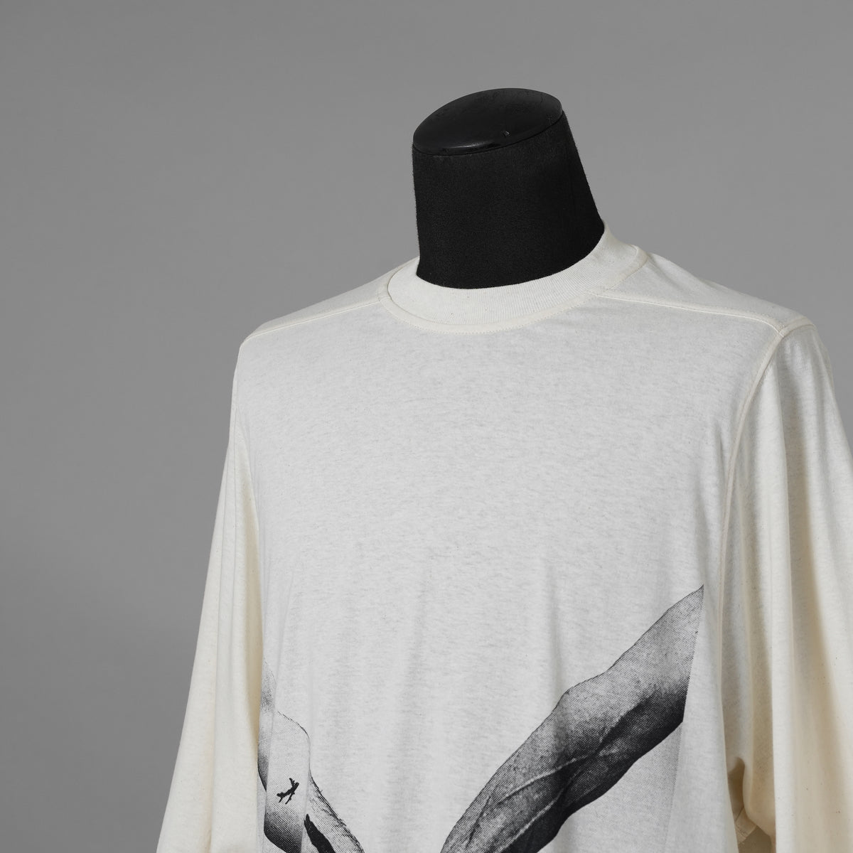 RICK OWENS リックオウエンス / 美品 25SS Jumbo SS "Holding Hands" T-Shirt 半袖Tシャツ / RR01E5238JNCP3 / size XS (NATURAL) 352170-in-ue