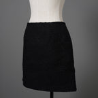 Louis Vuitton ルイヴィトン/ 22AW 美品 ブークレ ウール スカート / FNJU86Q23 / size 38 (BLACK) レディース
