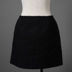 Louis Vuitton ルイヴィトン/ 22AW 美品 ブークレ ウール スカート / FNJU86Q23 / size 38 (BLACK) レディース