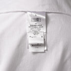 MM6 Maison Margiela エムエムシックス メゾンマルジェラ / 美品 21SS MARGIELA SIX プリント ノースリーブ フーディー パーカー / SH2NL0009 M20115 / size S (WHITE)