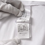 MM6 Maison Margiela エムエムシックス メゾンマルジェラ / 美品 21SS MARGIELA SIX プリント ノースリーブ フーディー パーカー / SH2NL0009 M20115 / size S (WHITE)