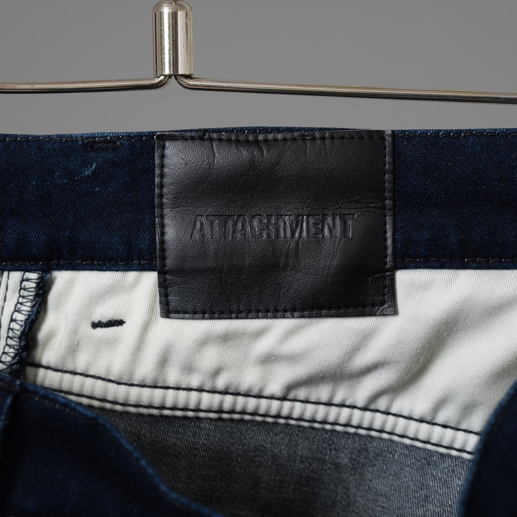 ATTACHMENT アタッチメント / 16SS インディゴ ストレッチ ウエポン スーパースリム パンツ / AP61-227 / size 2 (INDIGO)  123060-alm