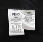 FENDI フェンディ / 川口春奈 着用 / 美品 23AW レイヤードカラー クロップド テーラード ジャケット / FJ7464AXAU / size 38 ( BLACK ) レディース