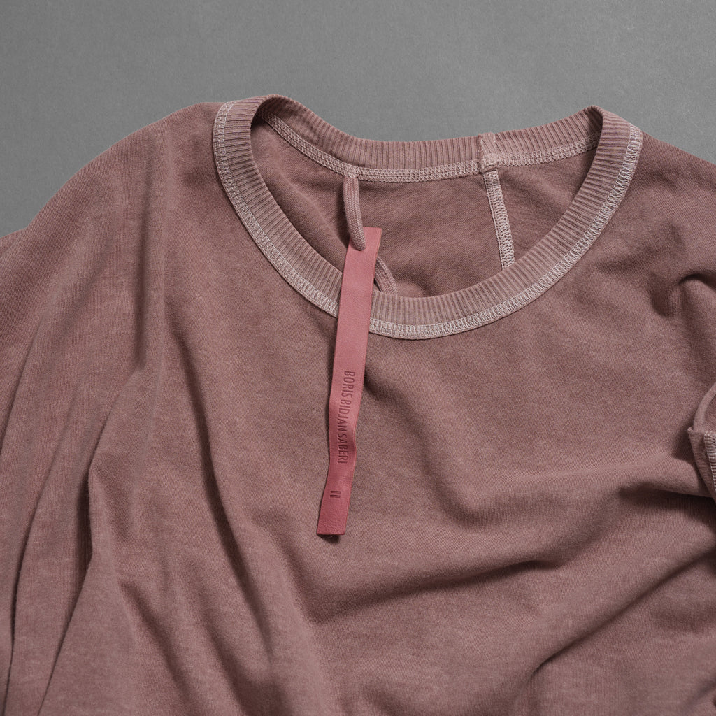 BORIS BIDJAN SABERI ボリス ビジャン サベリ / 23SS 美品  One Piece T-Shirt / 半袖Tシャツ / TS ONE PIECE-F035 / size XS (Fade Red)