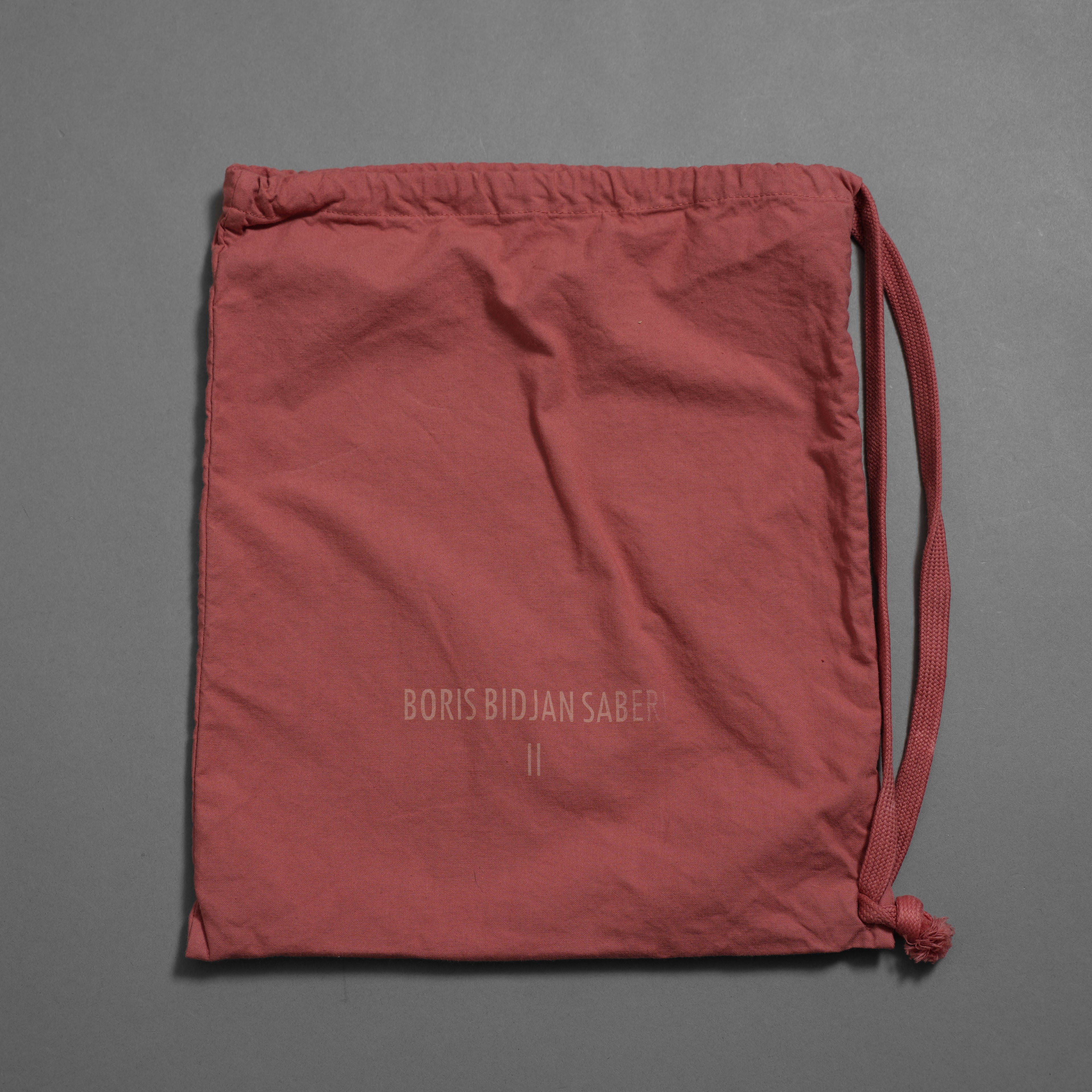 BORIS BIDJAN SABERI ボリス ビジャン サベリ / 23SS 美品  One Piece T-Shirt / 半袖Tシャツ / TS ONE PIECE-F035 / size XS (Fade Red)