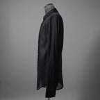 Rick Owensリックオウエンス / 24SS LIDO / 美品 OFFICE SHIRT / 長袖シャツ/ RU01D3299 OR / size 50 (BLACK)