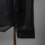 Rick Owensリックオウエンス / 24SS LIDO / 美品 OFFICE SHIRT / 長袖シャツ/ RU01D3299 OR / size 50 (BLACK)