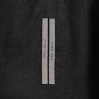 Rick Owensリックオウエンス / 24SS LIDO / 美品 OFFICE SHIRT / 長袖シャツ/ RU01D3299 OR / size 50 (BLACK)