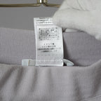 Cruciani クルチアーニ / 美品 サイドボタン ミラノリブ ニット タイト スカート / CD24 547 / size 38 (LIGHT GRAY) レディース 352167-izm