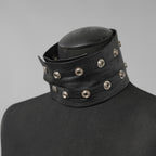 Rick Owens リックオウエンス / BIGBANG TAEYANG 着用 / 22AW STROBE Studded Leather Choker レザーチョーカー アクセサリー /  BLACK