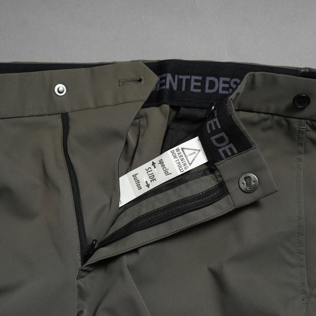 DESCENTE デサント / SOLOTEX DRYストレッチスーツ セットアップ / ジャケット パンツ / size A6(M) カーキグレー