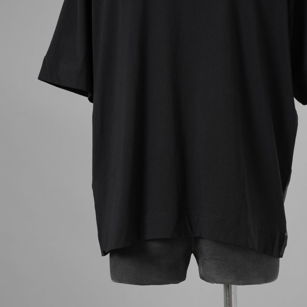 TAAKK ターク / 美品 25AW RUFFLE PRINT T-SHIRTS 半袖Ｔシャツ / TA25AW-JR092 / size 2 (BLACK) 352171-in-ue