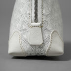 GOYARD ゴヤール / 美品 ヴァンドーム コスメティックポーチ 化粧ポーチ トラベルポーチ ポシェット / WHITE アクセサリー