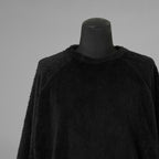 N/07 エヌゼロナナ / 24AW BOA FLEECE LOOSEY TOP ボアトップス 長袖ニット / L0-LT-001 / size ONE (BLACK) 352173-uen
