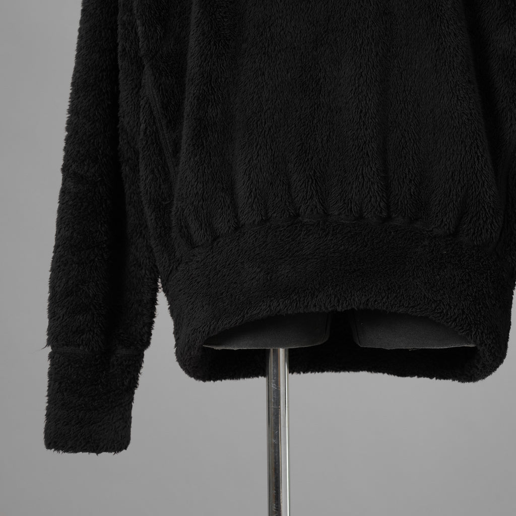 N/07 エヌゼロナナ / 24AW BOA FLEECE LOOSEY TOP ボアトップス 長袖ニット / L0-LT-001 / size ONE (BLACK) 352173-uen