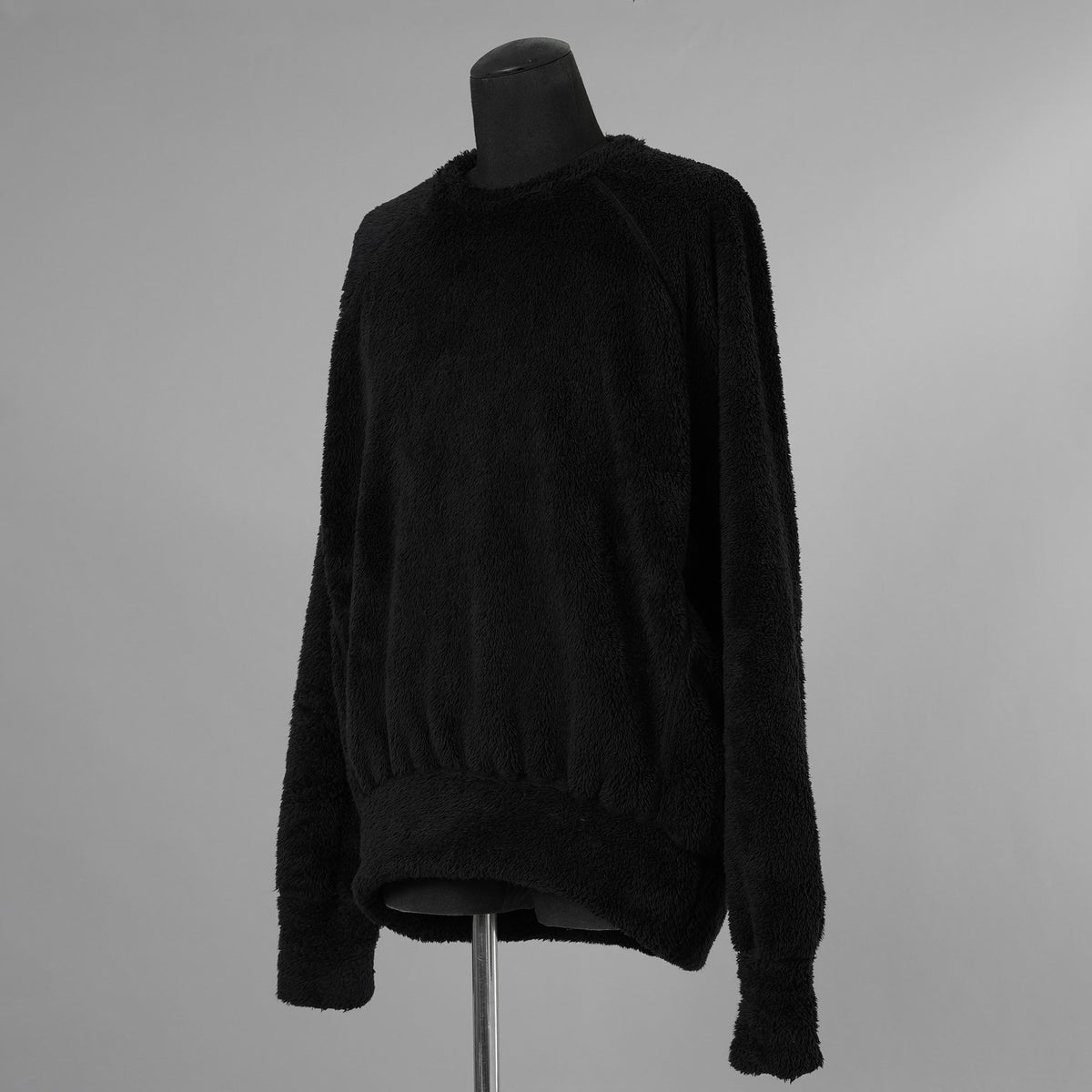 N/07 エヌゼロナナ / 24AW BOA FLEECE LOOSEY TOP ボアトップス 長袖ニット / L0-LT-001 / size ONE (BLACK) 352173-uen