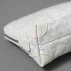 GOYARD ゴヤール / 美品 ヴァンドーム コスメティックポーチ 化粧ポーチ トラベルポーチ ポシェット / WHITE アクセサリー