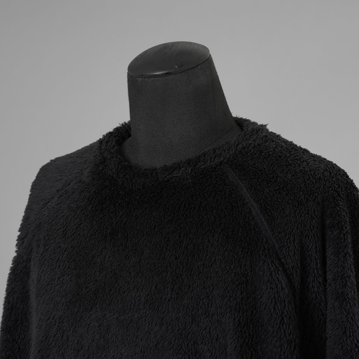 N/07 エヌゼロナナ / 24AW BOA FLEECE LOOSEY TOP ボアトップス 長袖ニット / L0-LT-001 / size ONE (BLACK) 352173-uen