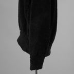 N/07 エヌゼロナナ / 24AW BOA FLEECE LOOSEY TOP ボアトップス 長袖ニット / L0-LT-001 / size ONE (BLACK) 352173-uen