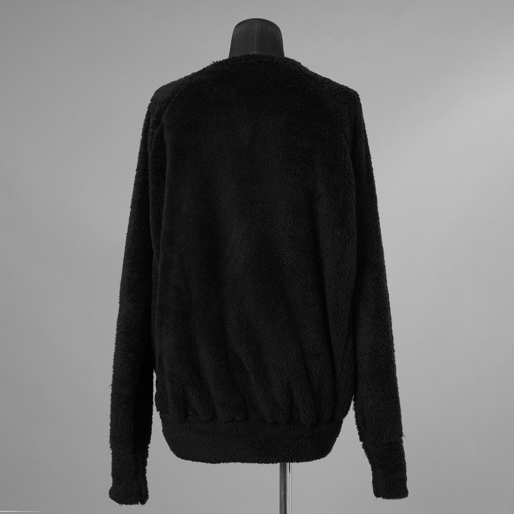 N/07 エヌゼロナナ / 24AW BOA FLEECE LOOSEY TOP ボアトップス 長袖ニット / L0-LT-001 / size ONE (BLACK) 352173-uen
