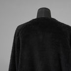 N/07 エヌゼロナナ / 24AW BOA FLEECE LOOSEY TOP ボアトップス 長袖ニット / L0-LT-001 / size ONE (BLACK) 352173-uen