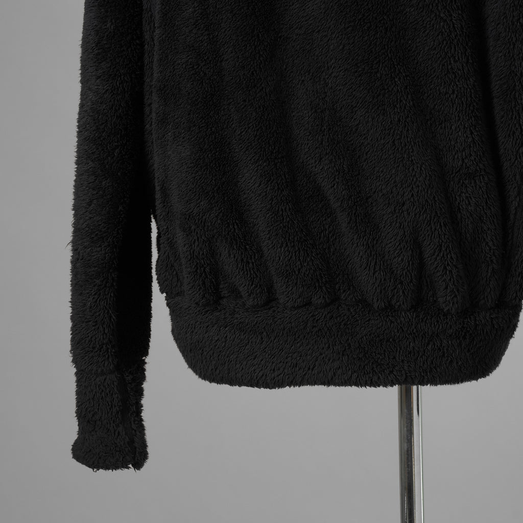 N/07 エヌゼロナナ / 24AW BOA FLEECE LOOSEY TOP ボアトップス 長袖ニット / L0-LT-001 / size ONE (BLACK) 352173-uen